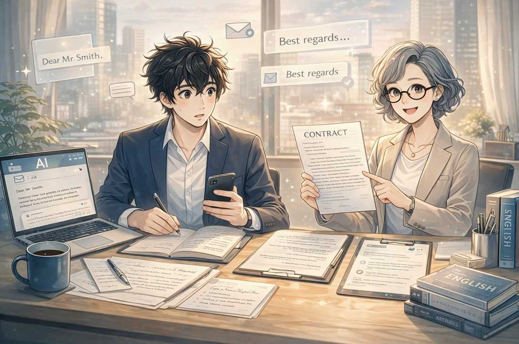 TOEICスコアが伸び悩む学習者が勉強法の見直しに気づくイメージ