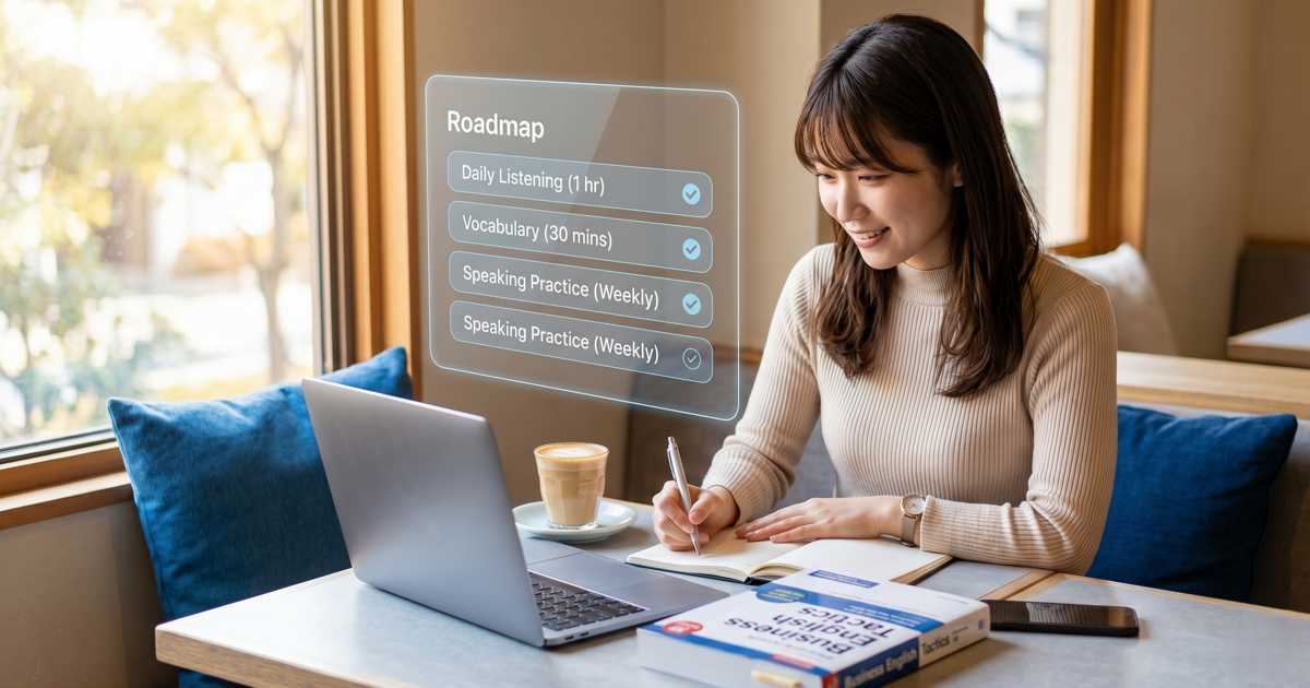 英語 勉強法｜社会人が続けられる学習法・アプリ・初心者向けロードマップ【2026】