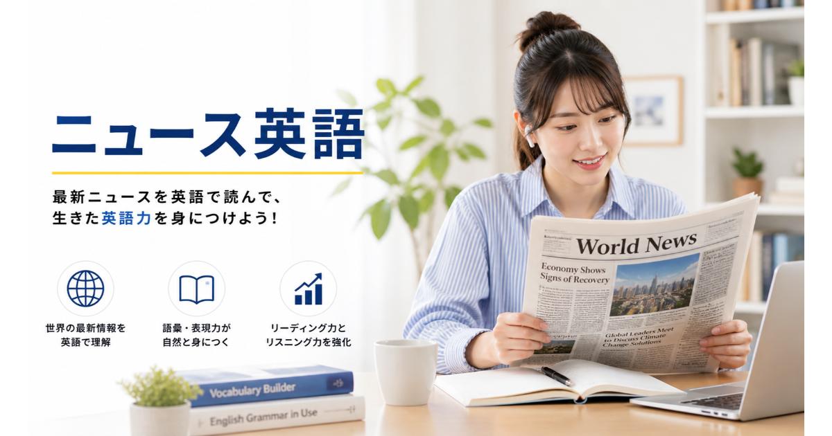 ニュース英語｜英語ニュースで学ぶビジネス英語・リスニング【2026】